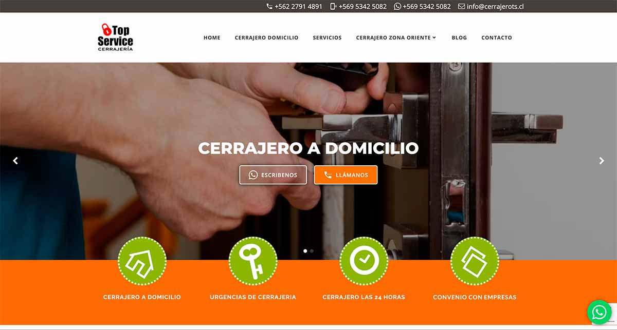 Cerrajero a domicilio Las Condes