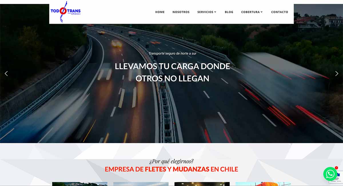 Empresas de fletes en Chile