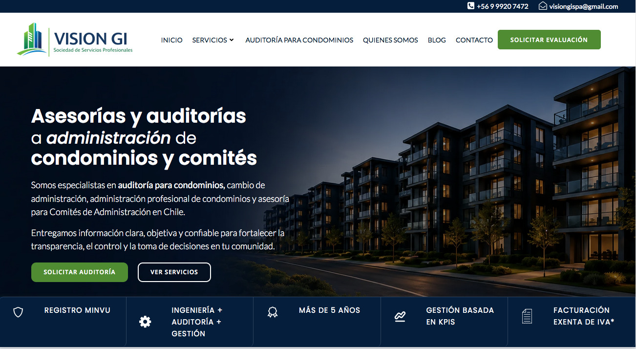 Auditoría a Administraciones de Condominios